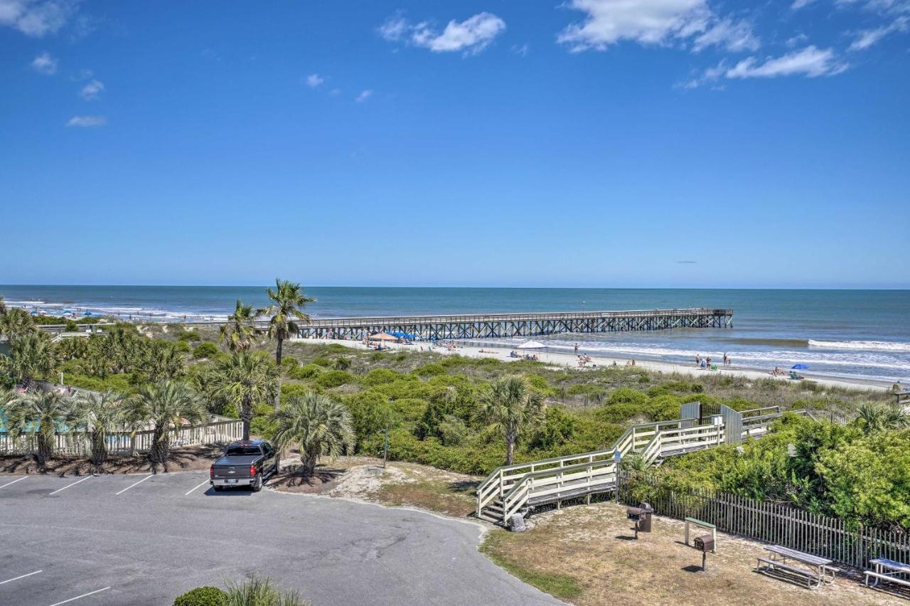 Isle Of Palms Beachfront Condo With Balcony And Pool! Экстерьер фото